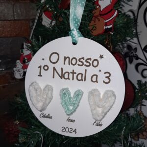 Bola "O meu primeiro Natal"