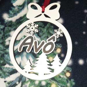 Bola de Natal - Nomes